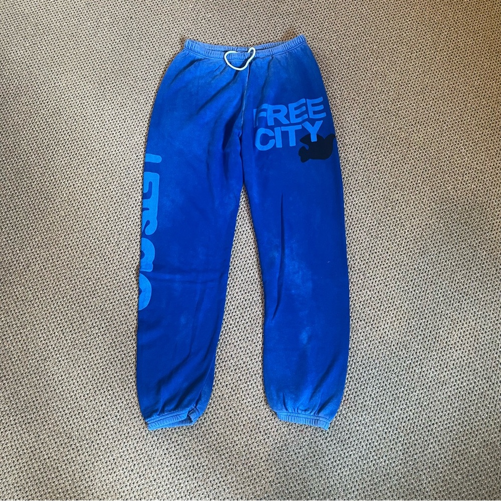 Free City Blue Sweatpants